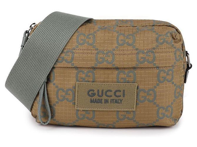 Gucci Borsa a tracolla GG Marrone - vista 3