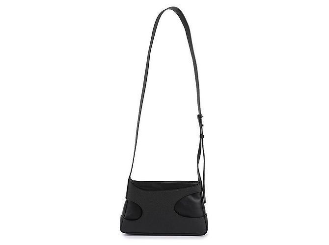 Salvatore Ferragamo Mini Schultertasche mit Ausschnittdetail Schwarz - Ansicht 5