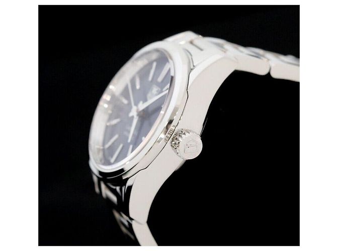 Tag Heuer CARRERA DATA CALIBRO AUTOMATICO IN ACCIAIO DIAL BLU - vista 2