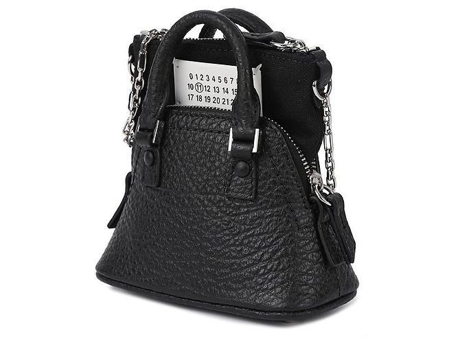 Maison Martin Margiela Borsa a tracolla Baby Nero - vista 4