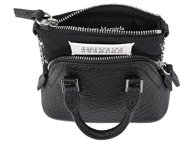 Maison Martin Margiela Borsa a tracolla Baby Nero - vista 7