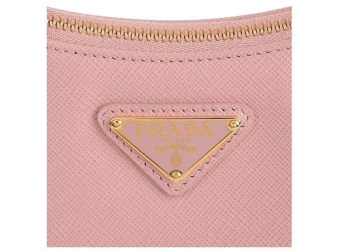 Prada Mini borsa a spalla Saffiano - vista 9