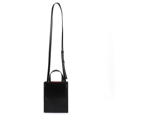 Salvatore Ferragamo Mini borsa tote Double Gancini Nero - vista 5