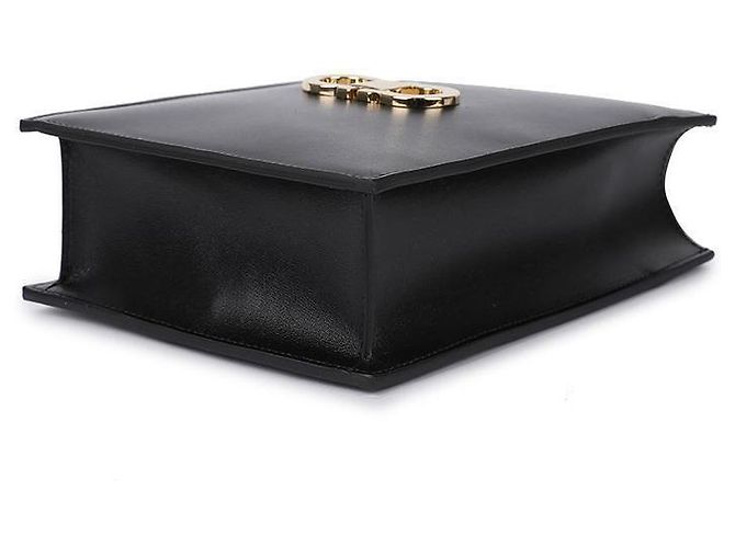 Salvatore Ferragamo Mini borsa tote Double Gancini Nero - vista 6