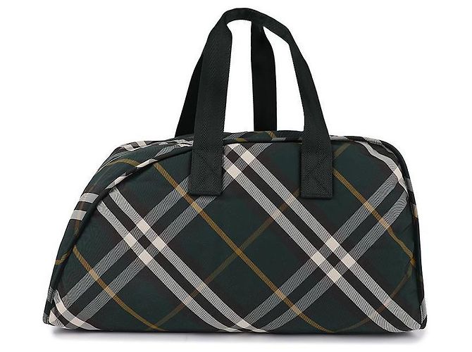 Burberry Große Shield Tote Tasche Blau - Ansicht 3