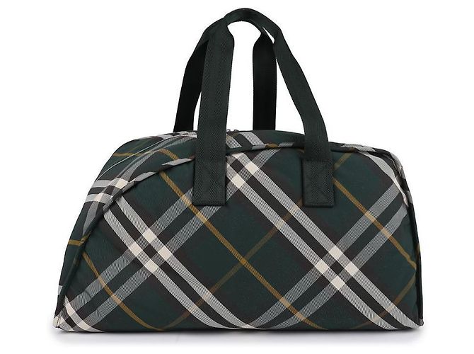 Burberry Große Shield Tote Tasche Blau - Ansicht 5
