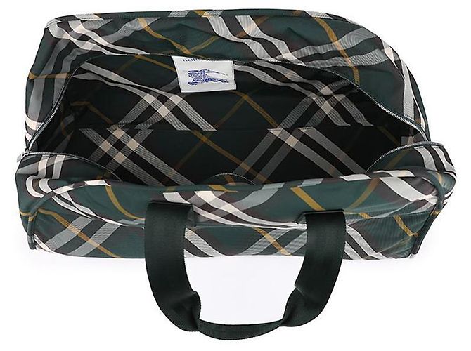 Burberry Große Shield Tote Tasche Blau - Ansicht 7