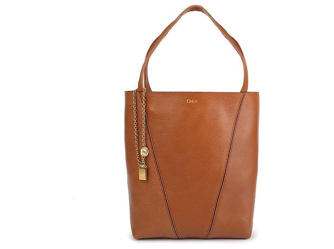 Chloé Bolsa Tote em Couro Texturizado - vista 3