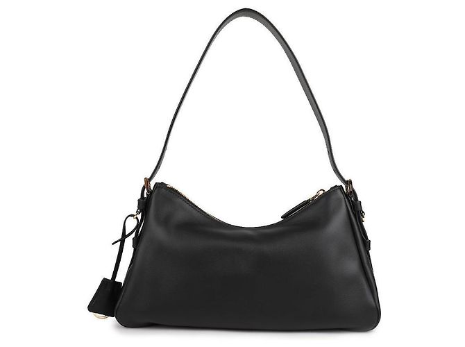 Prada Borsa a spalla in pelle media Nero - vista 5