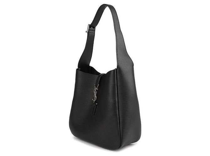 Saint Laurent Piccola borsa in pelle morbida Nero - vista 4