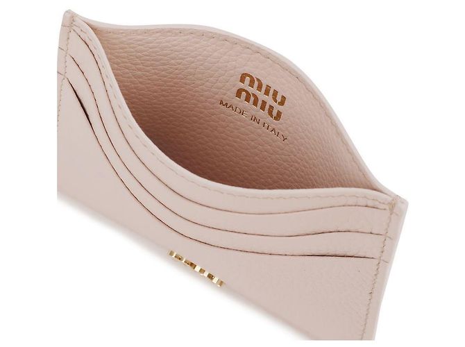 Miu Miu Leder-Kartenetui - Ansicht 8