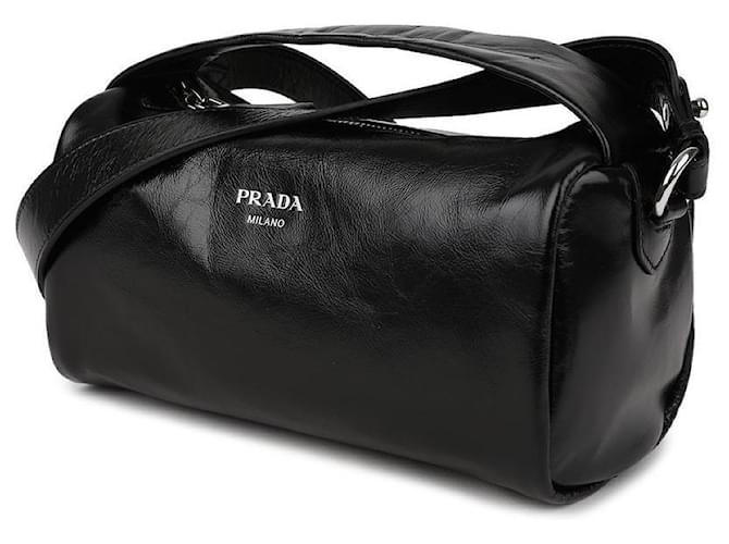 Prada Borsa a tracolla in pelle Nero - vista 4