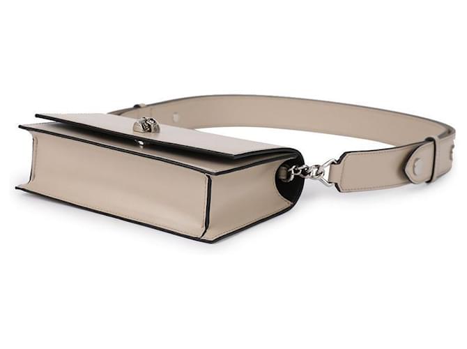 Alexander Mcqueen Borsa Biker Piccolo Teschio Marrone - vista 6