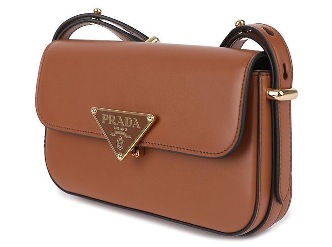 Prada Damentasche aus Leder Braun - Ansicht 4