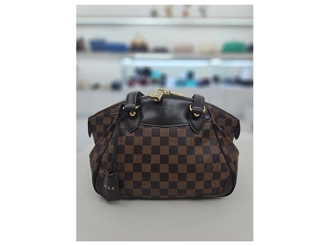 Louis Vuitton Damier Ebene Verona PM Tote Bag Braun - Ansicht 10