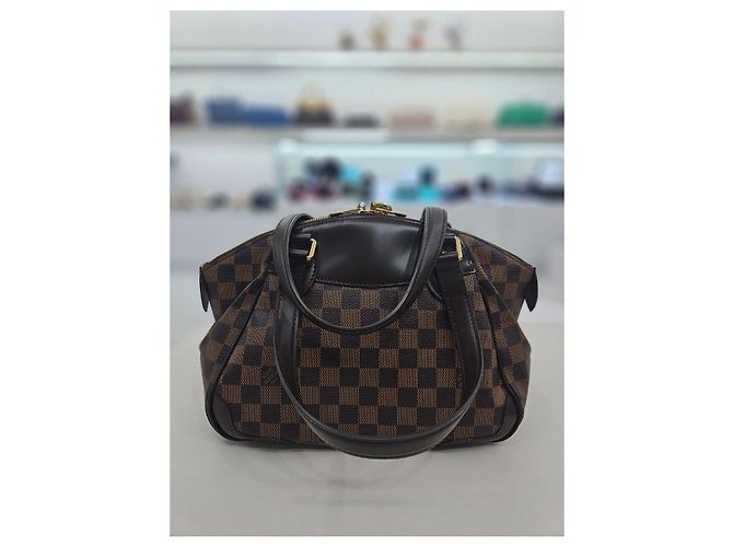 Louis Vuitton Damier Ebene Verona PM Tote Bag Braun - Ansicht 14