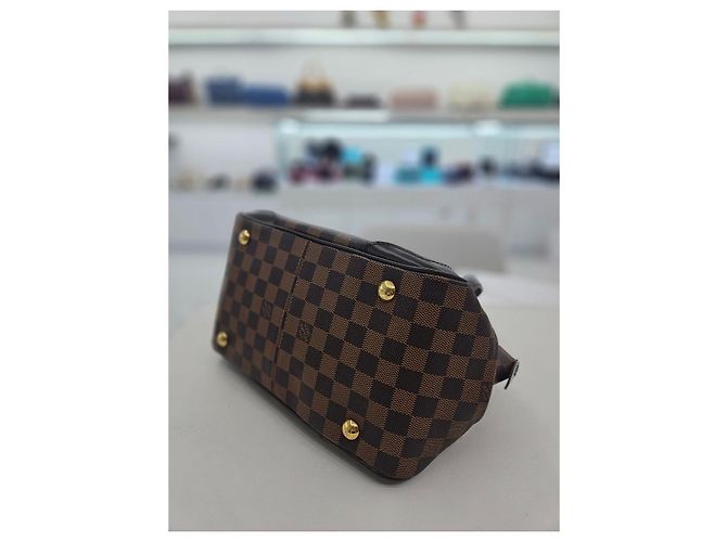 Louis Vuitton Damier Ebene Verona PM Tote Bag Braun - Ansicht 18