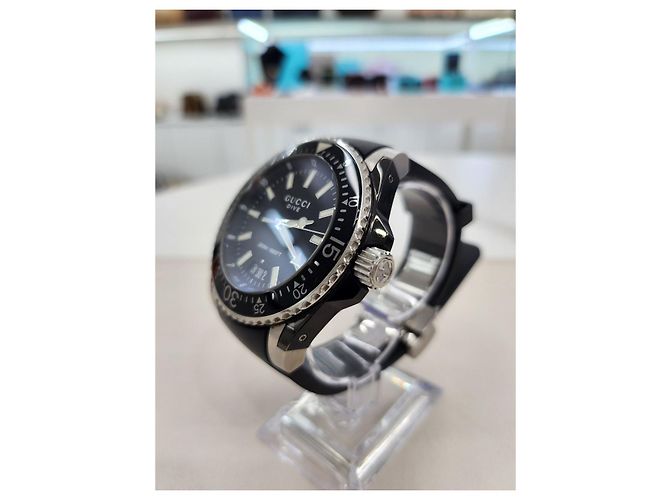Gucci Orologio da Uomo in Quarzo Nero Dive - vista 12