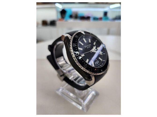 Gucci Orologio da Uomo in Quarzo Nero Dive - vista 3