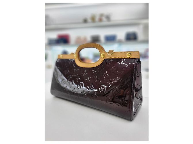 Roxbury Louis Vuitton Borsa a spalla Verni Rocsbury Amarante Rosso - vista 10