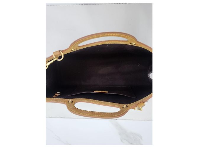 Roxbury Louis Vuitton Borsa a spalla Verni Rocsbury Amarante Rosso - vista 14