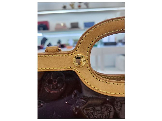 Roxbury Louis Vuitton Borsa a spalla Verni Rocsbury Amarante Rosso - vista 17