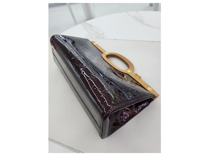 Roxbury Louis Vuitton Borsa a spalla Verni Rocsbury Amarante Rosso - vista 18