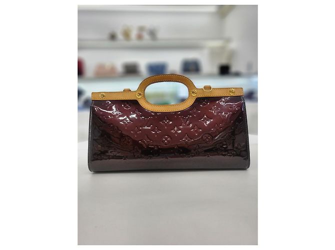 Roxbury Louis Vuitton Borsa a spalla Verni Rocsbury Amarante Rosso - vista 5