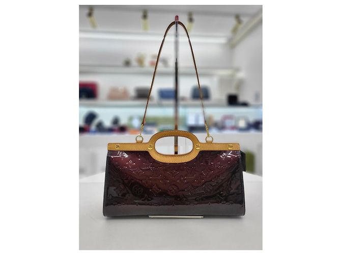 Roxbury Louis Vuitton Borsa a spalla Verni Rocsbury Amarante Rosso - vista 8