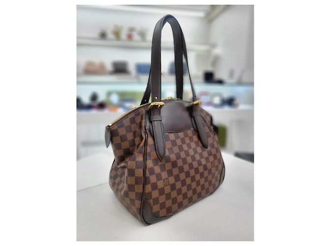 Louis Vuitton Damier Verona MM Tote Bag Braun - Ansicht 11