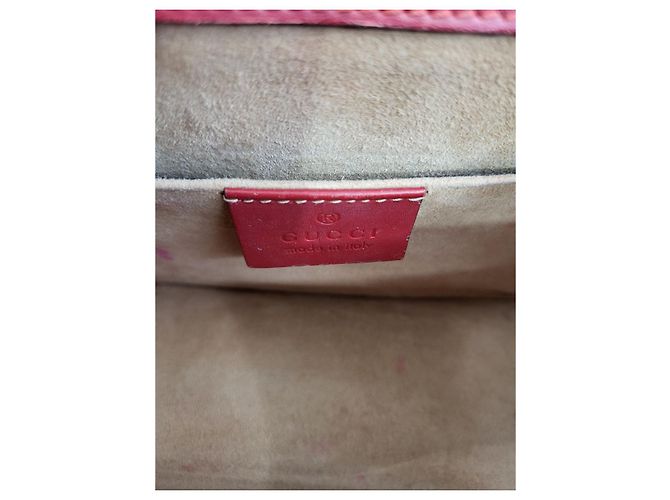 Gucci Mini Borsa Silvi Rossa Tote e Crossbody Rosso - vista 21
