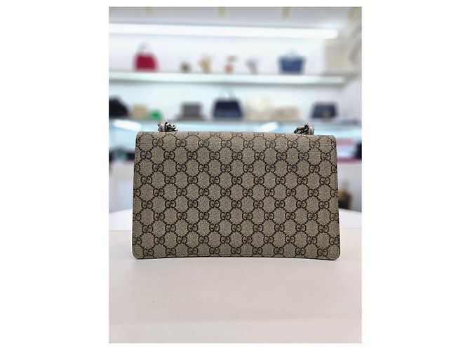 Gucci Borsa a spalla Diodorus con catena piccola Nero - vista 14
