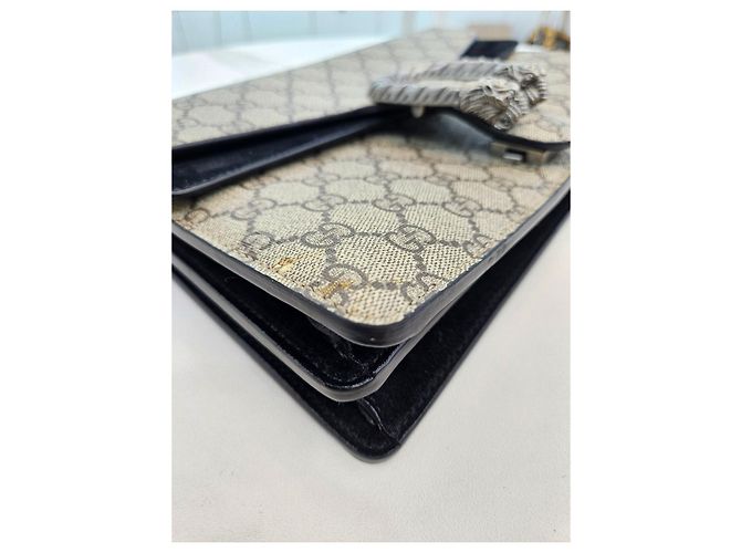 Gucci Borsa a spalla Diodorus con catena piccola Nero - vista 17