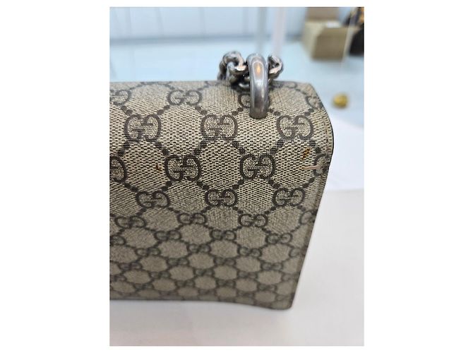 Gucci Borsa a spalla Diodorus con catena piccola Nero - vista 19