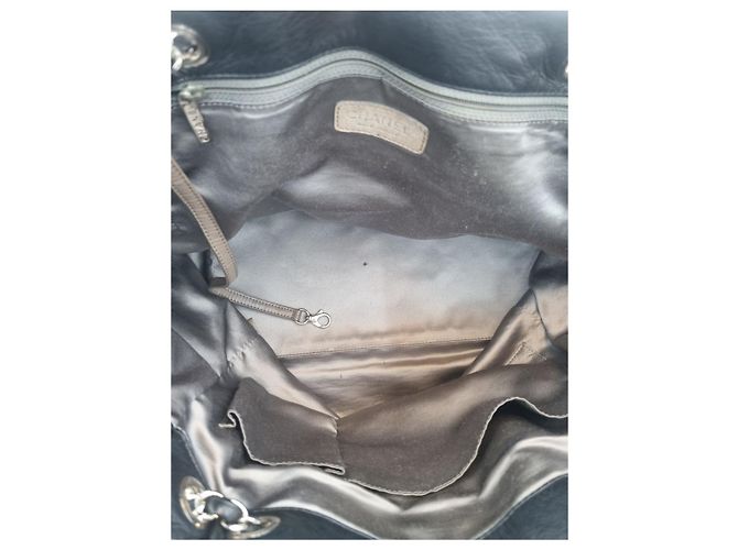 Chanel Borsa a spalla a fisarmonica Est-Ovest Nero - vista 18