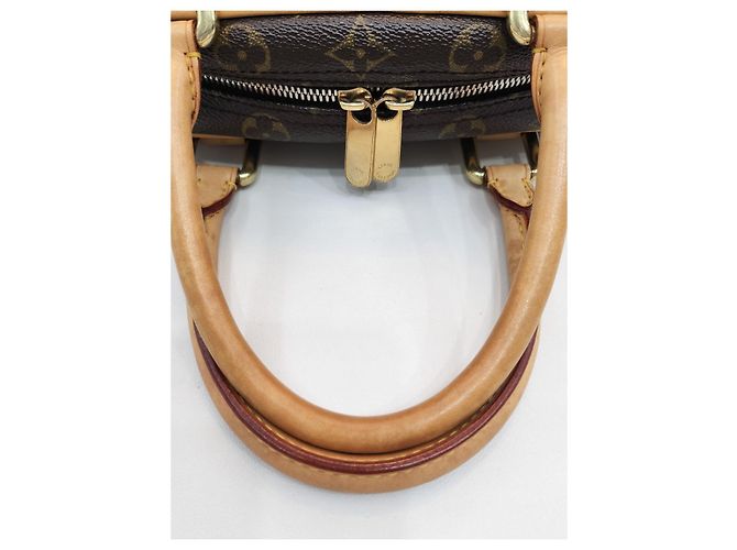 Louis Vuitton Borsa Tote Monogram PM Manhattan Marrone - vista 20