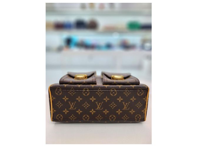 Louis Vuitton Borsa Tote Monogram PM Manhattan Marrone - vista 6