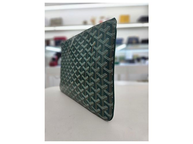 Goyard Borsa Clutch Sena MM SENAT Verde - vista 12