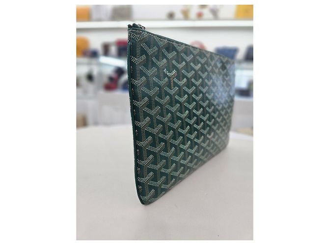 Goyard Borsa Clutch Sena MM SENAT Verde - vista 13