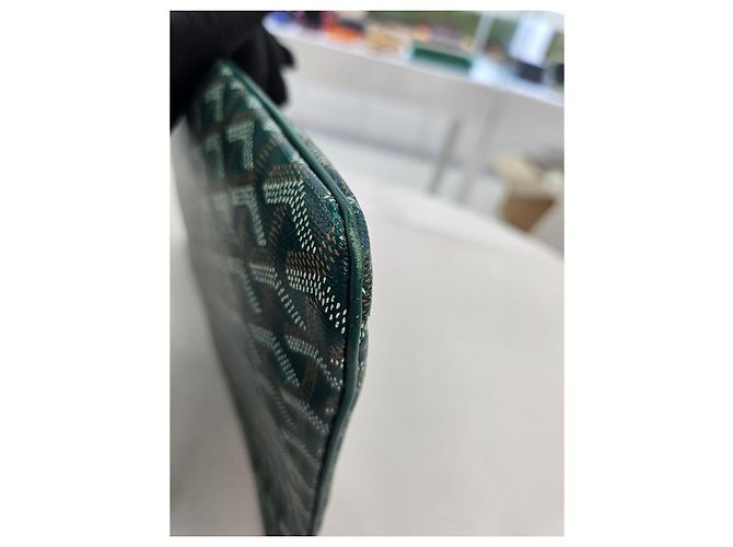 Goyard Borsa Clutch Sena MM SENAT Verde - vista 15