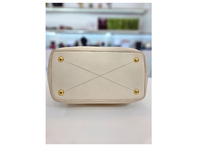 Louis Vuitton Anfrent Citadine PM Ivory Tote Bag Weiß - Ansicht 13
