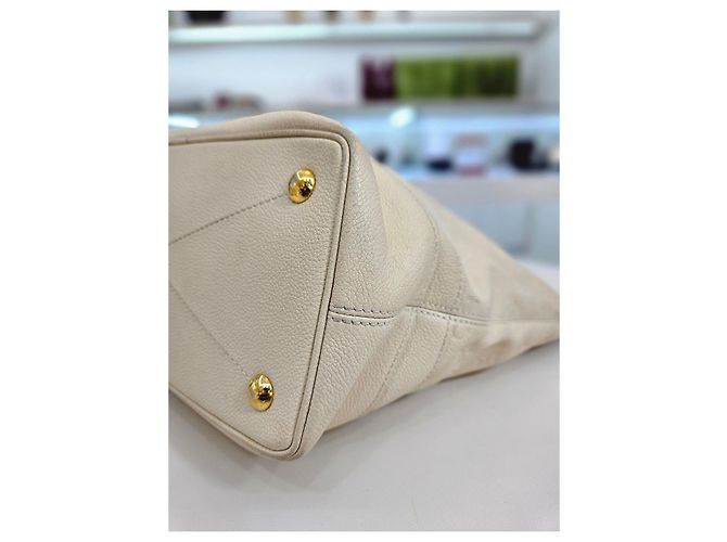 Louis Vuitton Anfrent Citadine PM Ivory Tote Bag Weiß - Ansicht 14