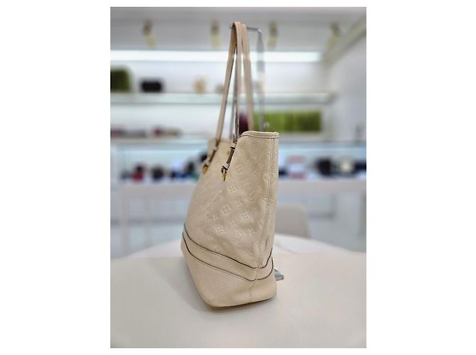 Louis Vuitton Anfrent Citadine PM Ivory Tote Bag Weiß - Ansicht 3