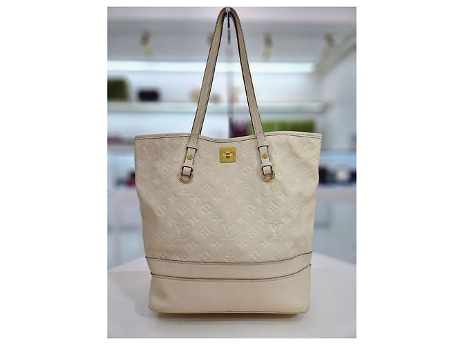 Louis Vuitton Anfrent Citadine PM Ivory Tote Bag Weiß - Ansicht 8