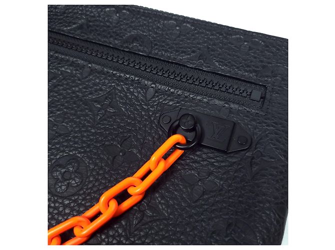 Louis Vuitton Borsa a tracolla Toriyon Monogram di Virgil Abloh Nero - vista 3
