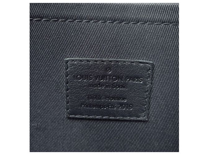 Louis Vuitton Borsa a tracolla Toriyon Monogram di Virgil Abloh Nero - vista 9