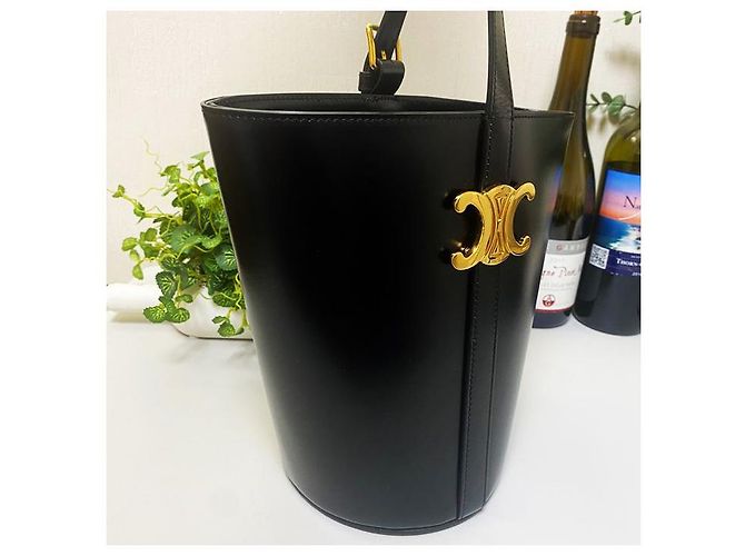 Céline Triope Bucket Bag Schwarz - Ansicht 2