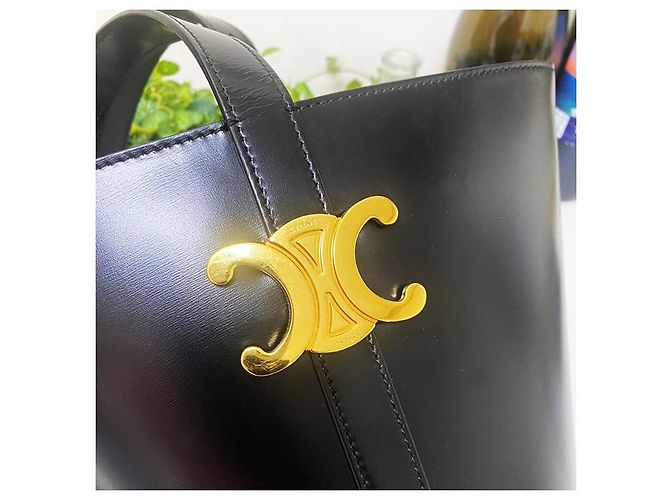 Céline Triope Bucket Bag Schwarz - Ansicht 6