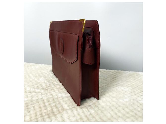 Cartier Borsa Clutch Must Maestro Rosso - vista 3