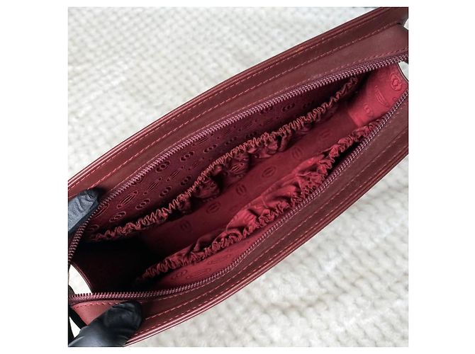 Cartier Borsa Clutch Must Maestro Rosso - vista 7